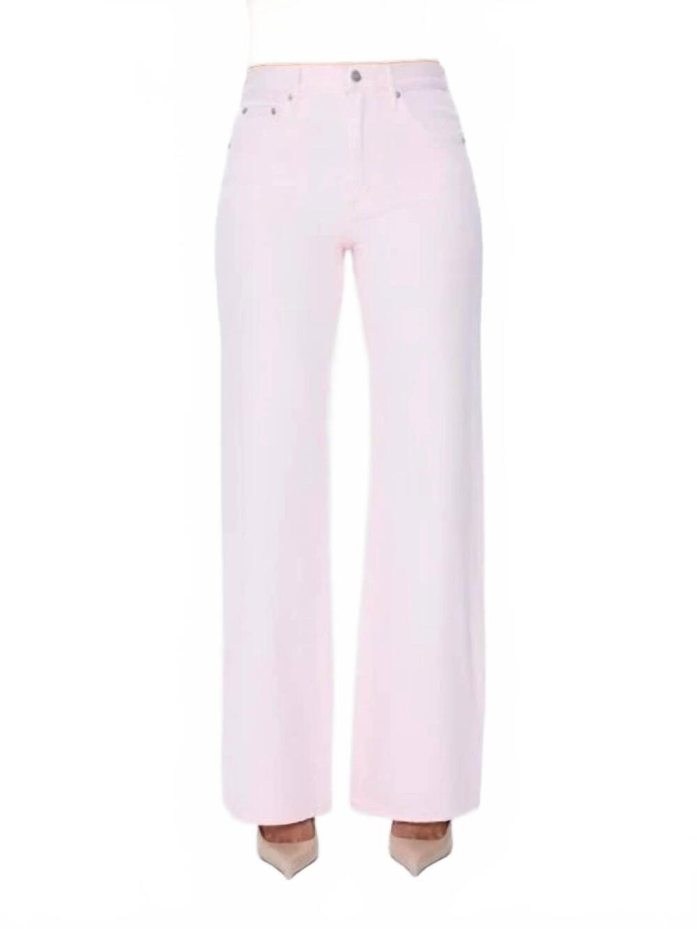NEW PISTOLA larsen straight leg jeans in blush